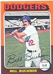 1975 Topps Baseball Cards      244     Bill Buckner